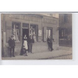 FRANCE: bureau fils coiffeur parfumerie, cartes postales A. Breger - très bon état