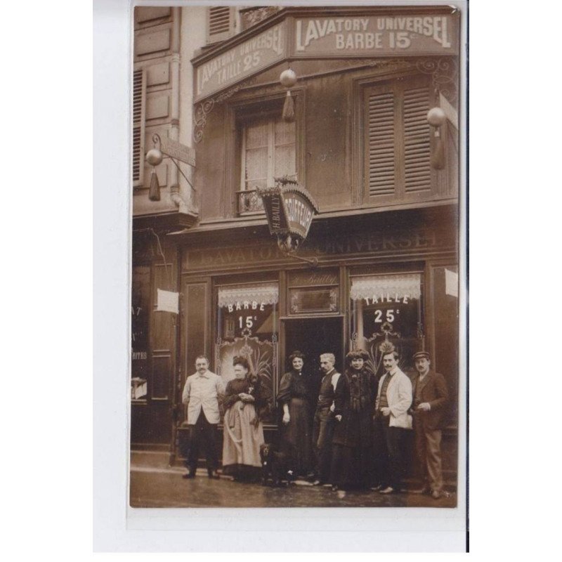 FRANCE: lavatory universel taille 25c barbe 15c, M. Bailly - état