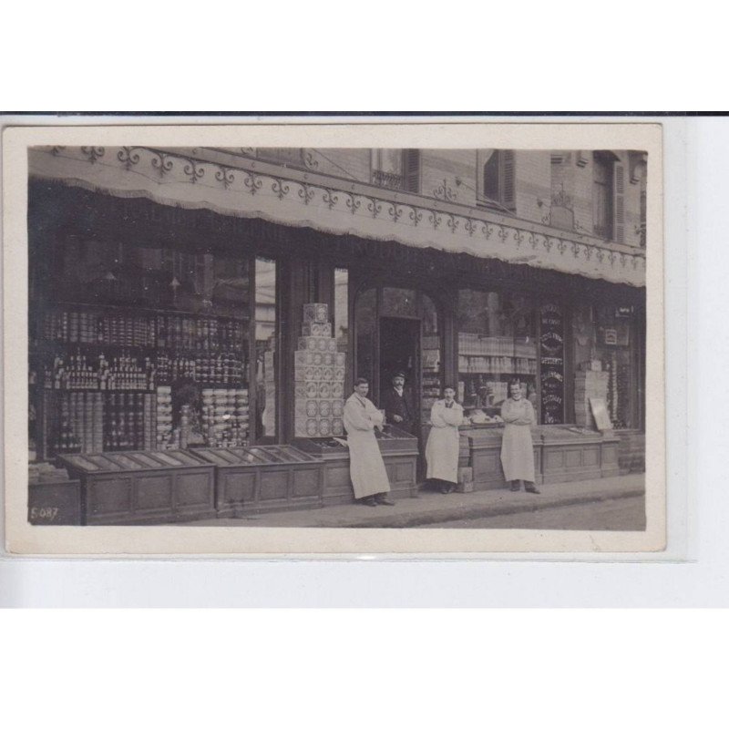 FRANCE: épicerie de choix vins désserts chocolat, paris(?) - très bon état
