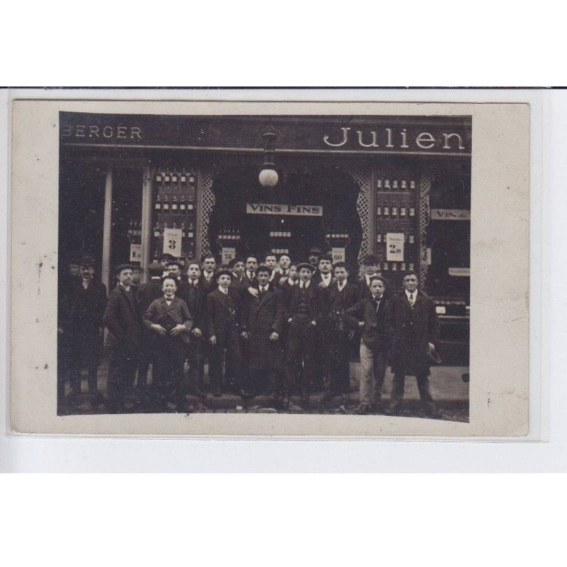 FRANCE: berger julien Damoy(?), vins fins - très bon état
