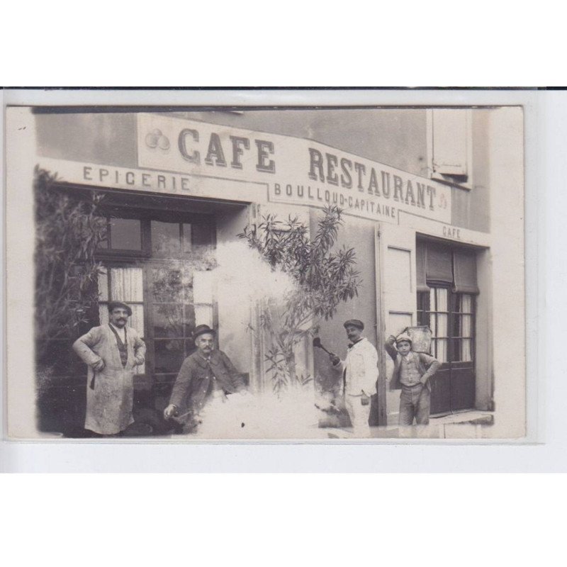 FRANCE: cafe restaurant, epicerie boulloud-capitaine - très bon état