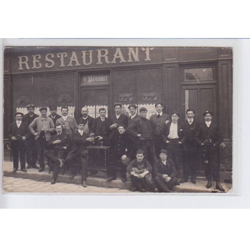 FRANCE: restaurant, V. Boudiot, dubonnet, l'apéro - très bon état