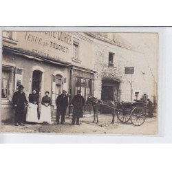 FRANCE: hotel de l'arche dorée, tenue par Touchet, café l'hotel, Jarry serrurier forgeron, attelage - état