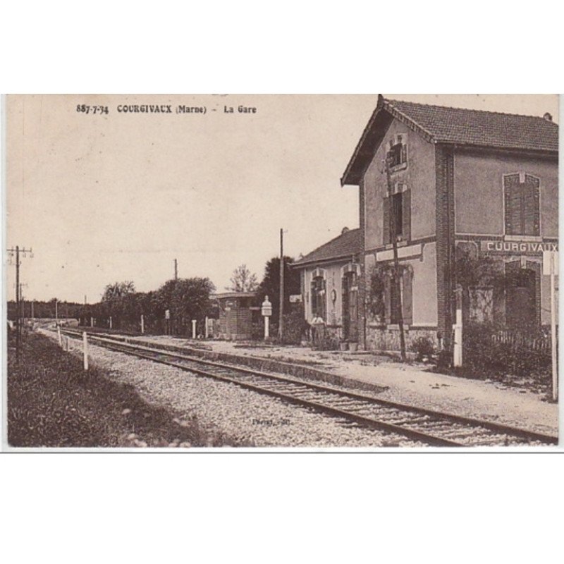 COURGIVAUX : la gare - très bon état