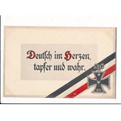 MILITAIRE: ww1 - deutsch im herzen tapfer und wahr - très bon état