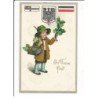 MILITAIRE: ww1 - caricature miitaire, enfant - très bon état