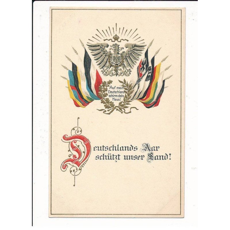 MILITAIRE: ww1 - texte allemand - très bon état