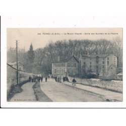 YERRES : le moulin chaudé sortie des ouvriers de la filature - très bon état