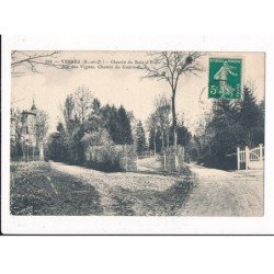 YERRES : chemin du bois d'enfer rue des vignes chemin du guérinol - très bon état