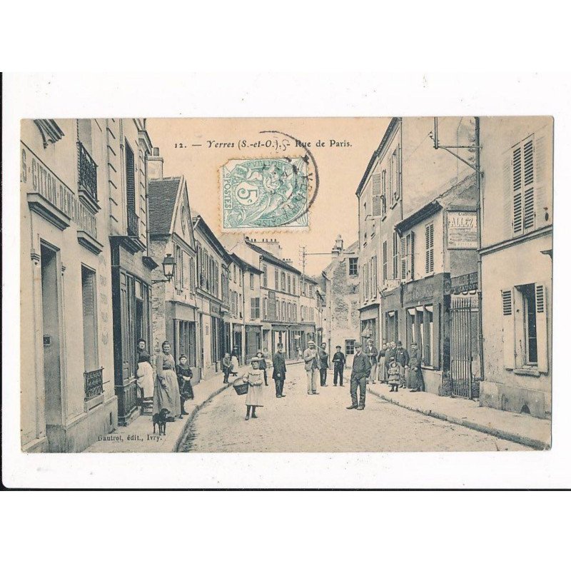 YERRES : rue de paris - très bon état