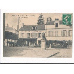 YERRES : place du taillis et de la mairie - état