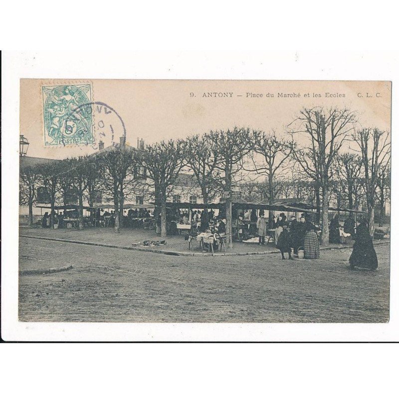 ANTONY : place du marché et les écoles - très bon état