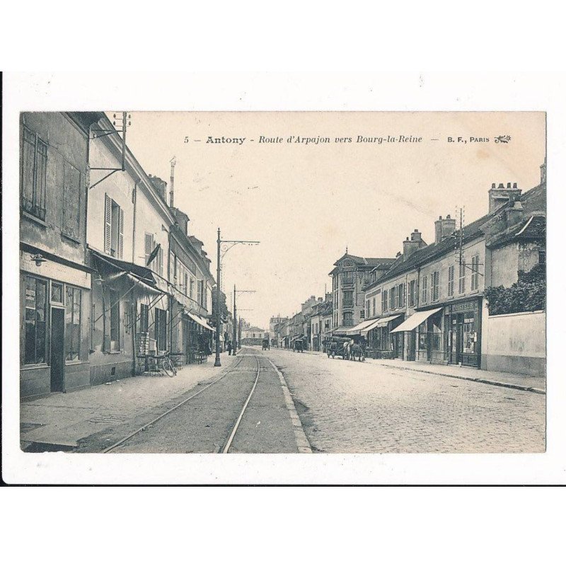 ANTONY: route d'arpajon vers bourg-la-reine - très bon état