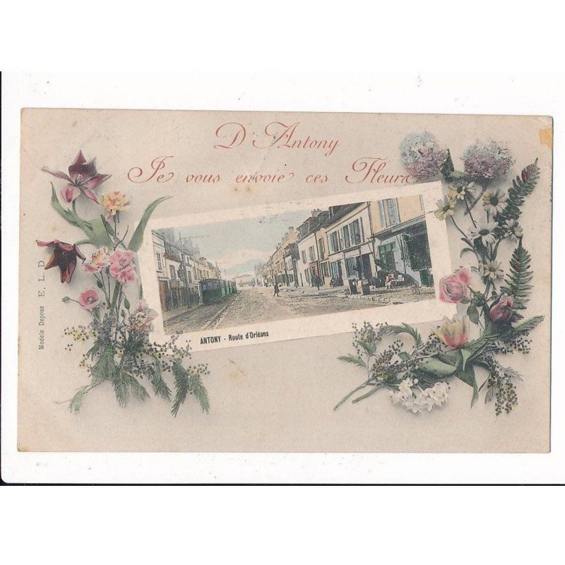 ANTONY: je vous envoie ces fleurs - très bon état