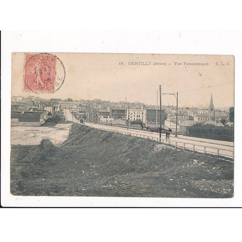 GENTILLY: vue panoramique - état