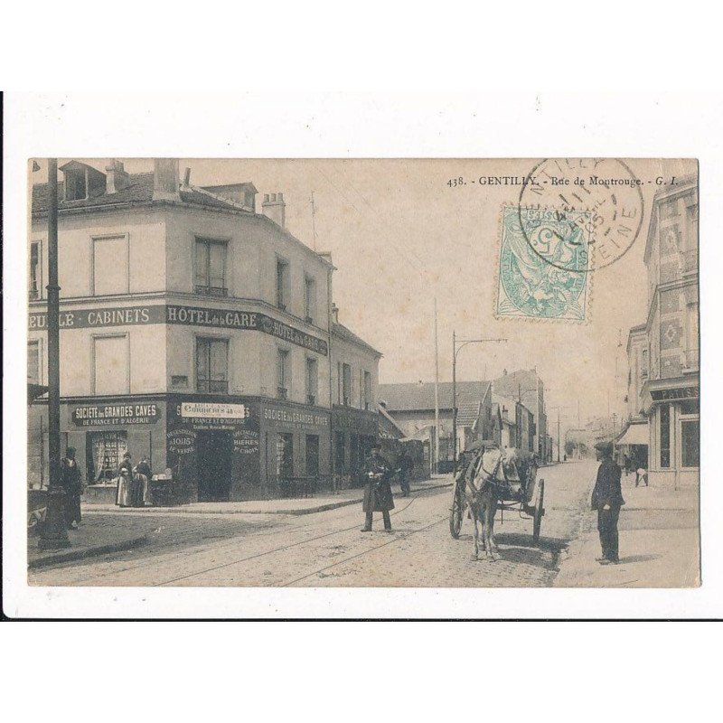 GENTILLY: rue de montrouge - état