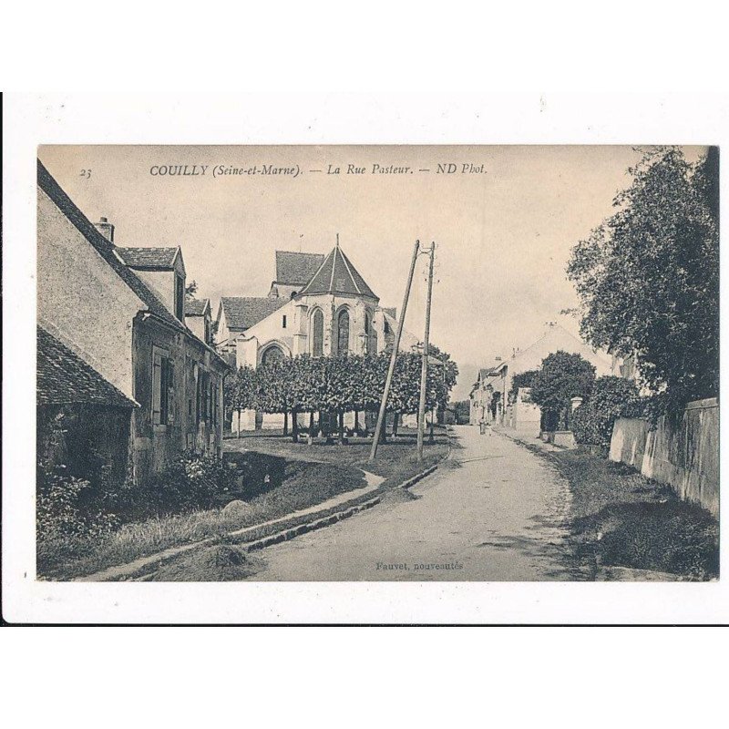 COUILLY: la rue pasteur - très bon état