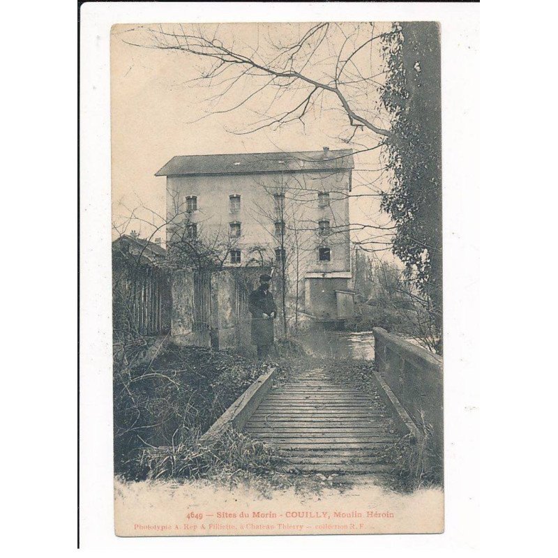 COUILLY: site du morin, moulin héroin - très bon état