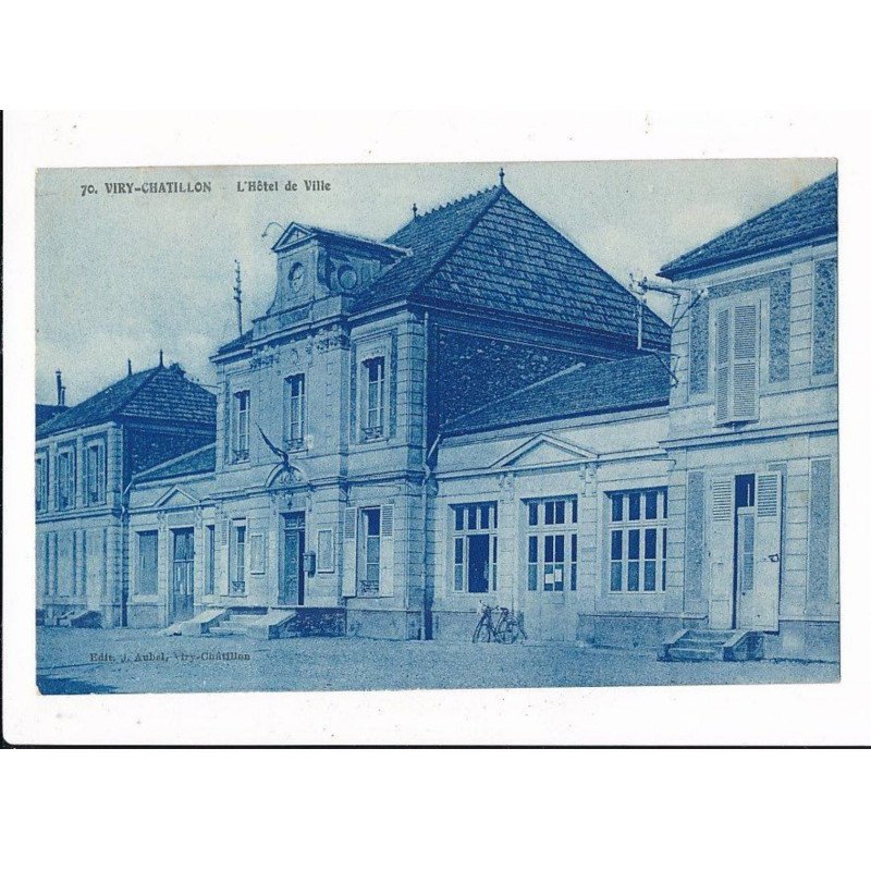 VIRY-CHATILLON: l'hôtel de ville - très bon état