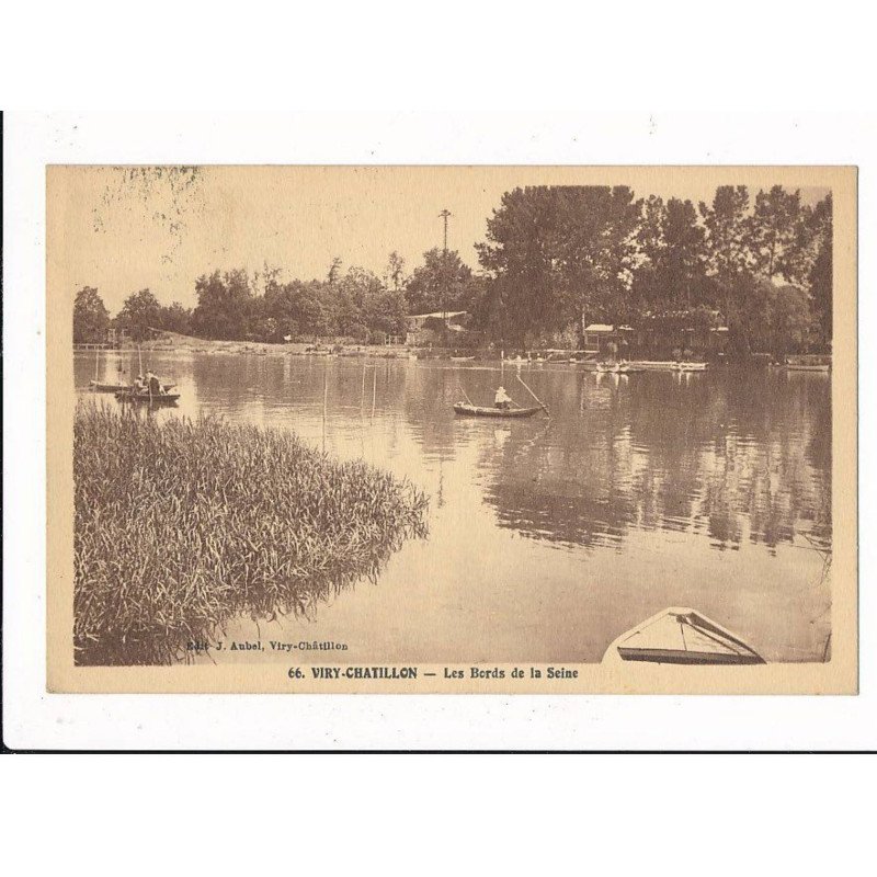 VIRY-CHATILLON: les bords de la seine - très bon état