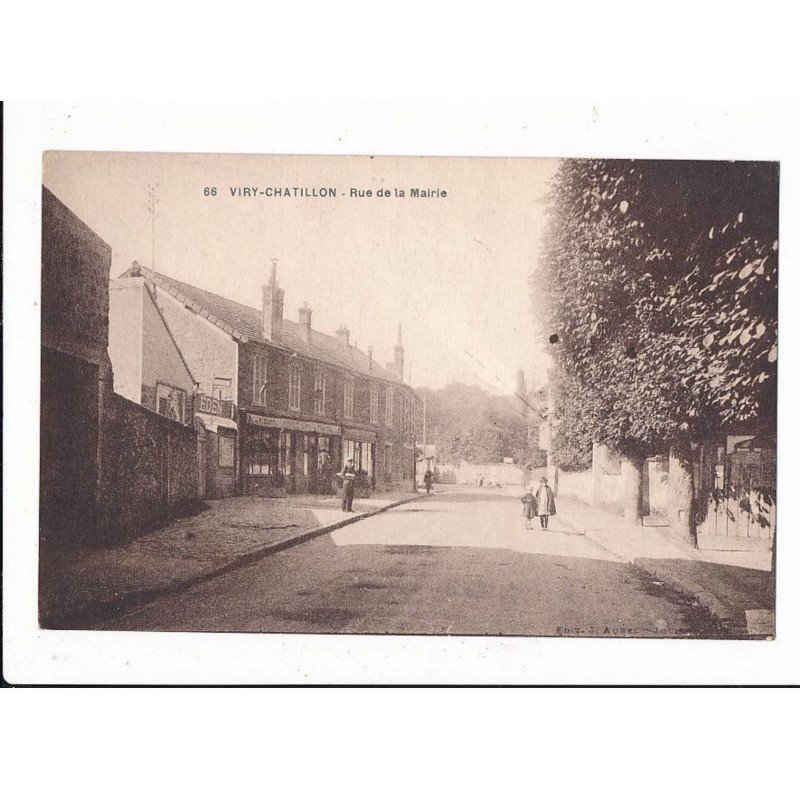 VIRY-CHATILLON: rue de la mairie - très bon état