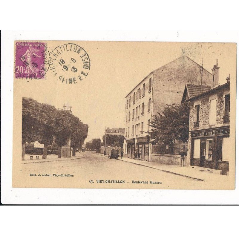 VIRY-CHATILLON: boulevard hason - très bon état