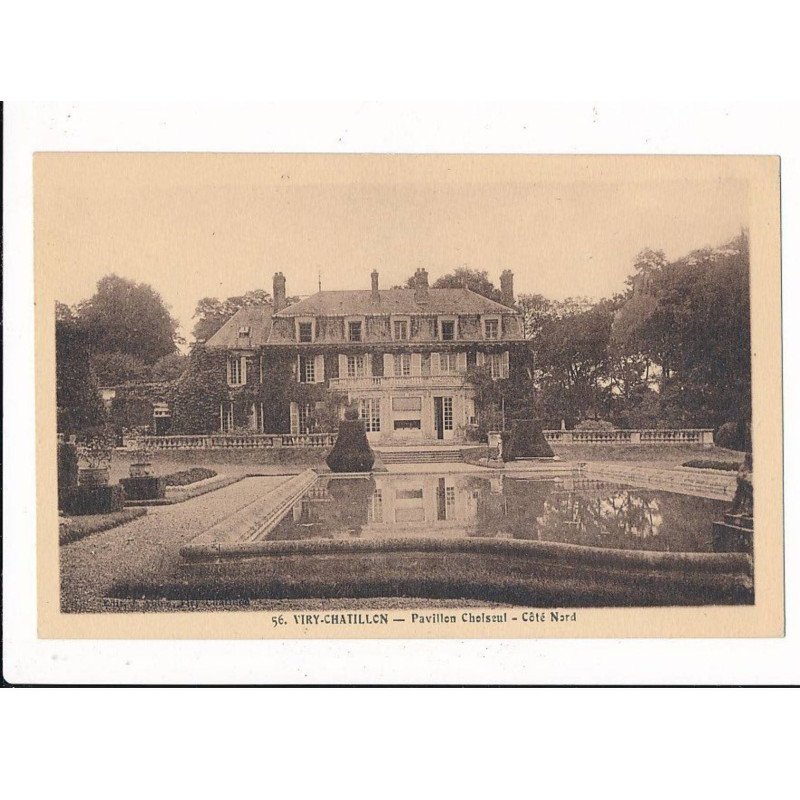 VIRY-CHATILLON: pavillon choiseul, côté nord - très bon état