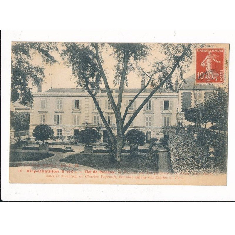 VIRY-CHATILLON: fied de piedefer - très bon état