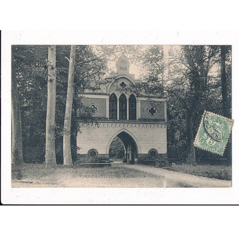 VIRY-CHATILLON: le pavillon gothique - très bon état