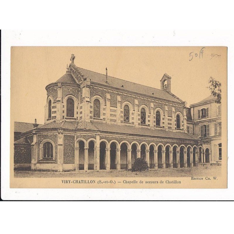 VIRY-CHATILLON: chapelle de secours de chatillon - très bon état