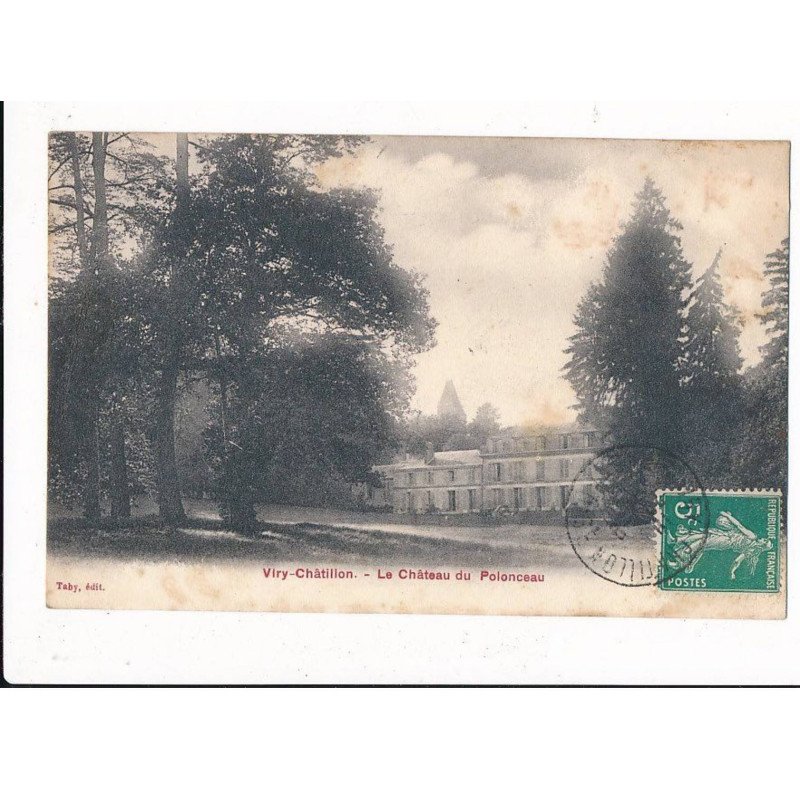 VIRY-CHATILLON: le château du polonceau - très bon état