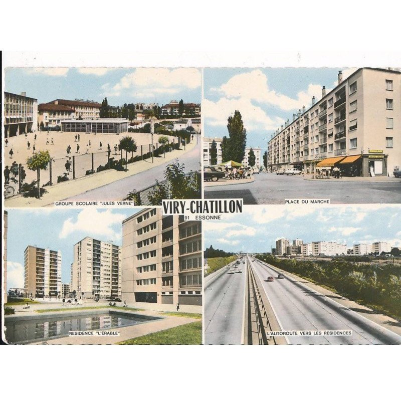 VIRY-CHATILLON: plusieurs vues - très bon état