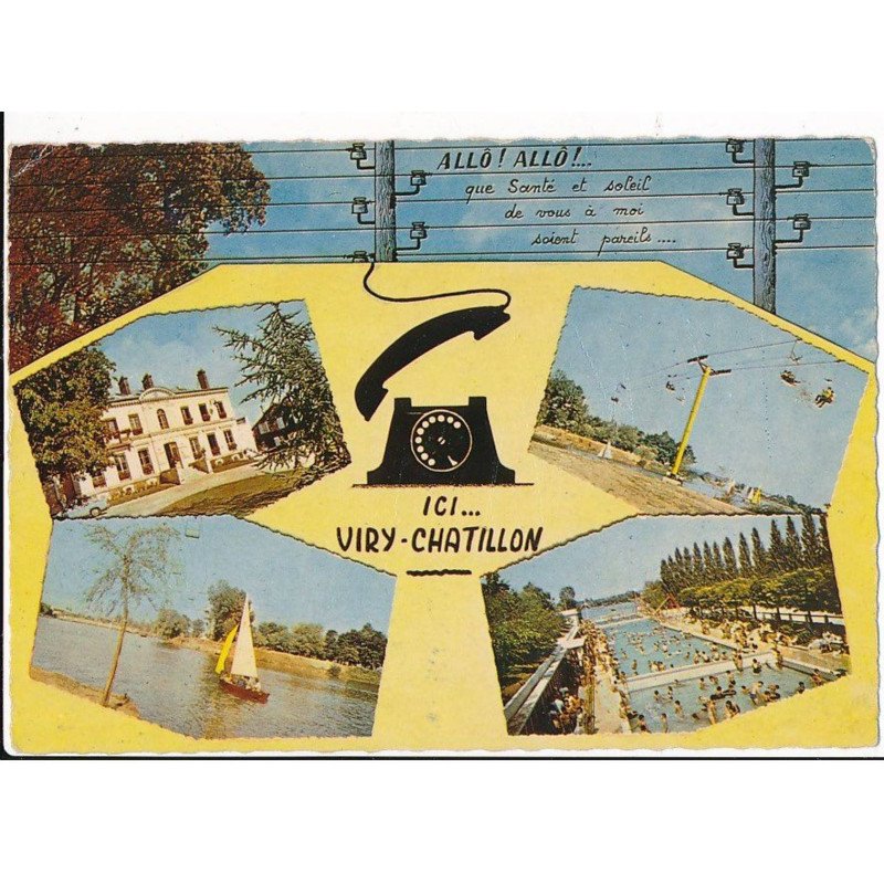 VIRY-CHATILLON: plusieurs vues - très bon état