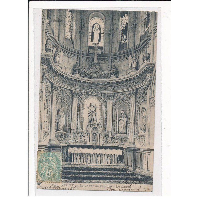 YPORT: intérieiur de l'église - très bon état