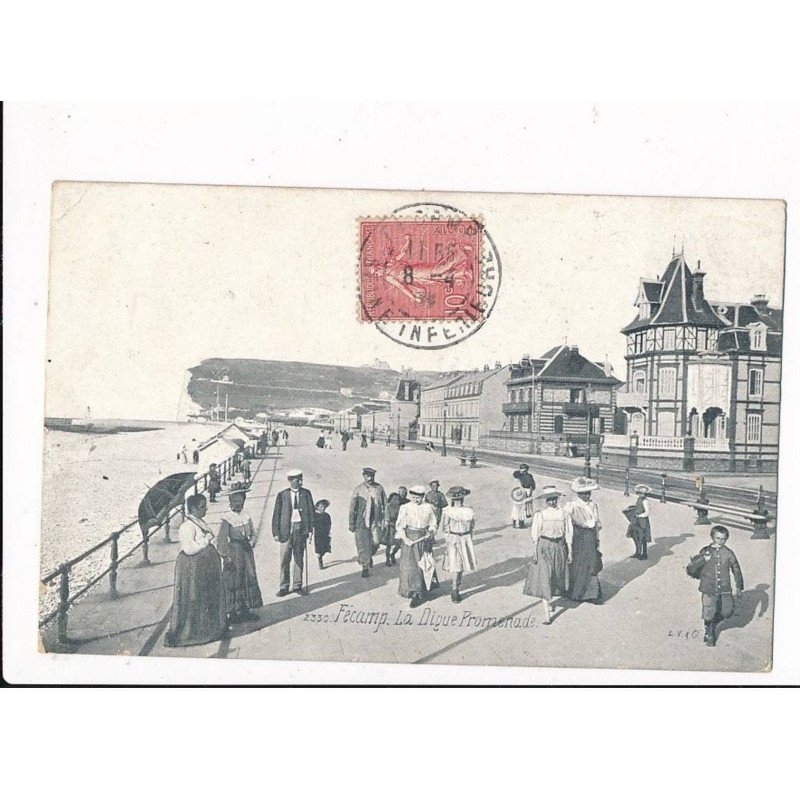 FECAMP - La digue promenade - très bon état