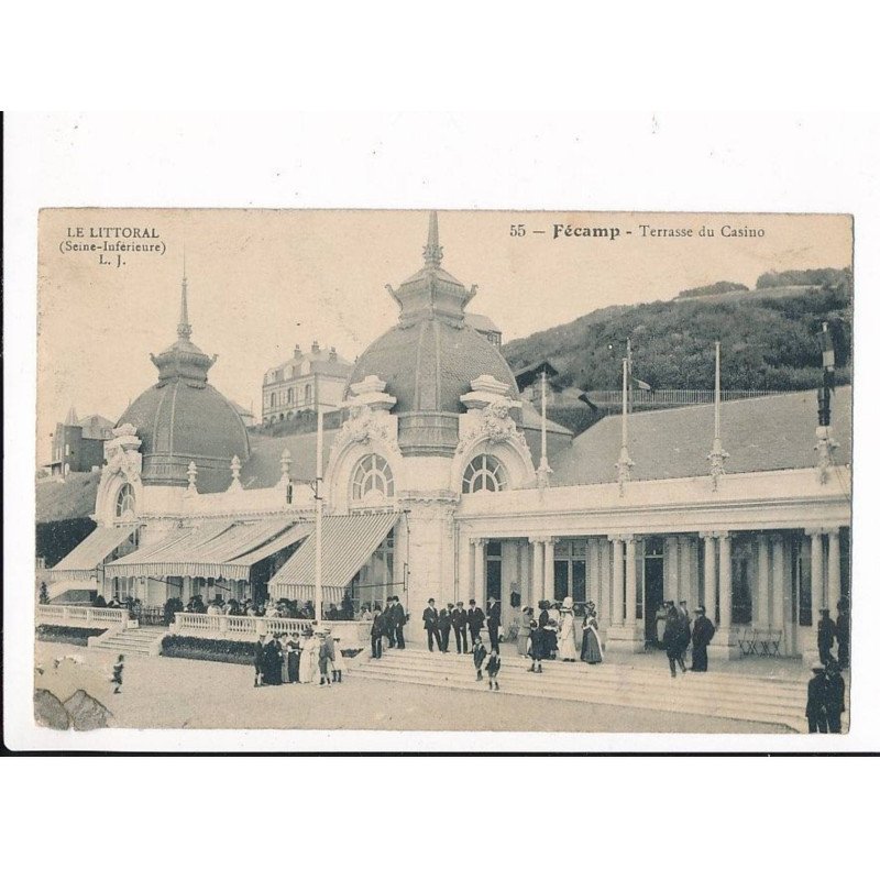 FECAMP - La terrasse du Casino - très bon état