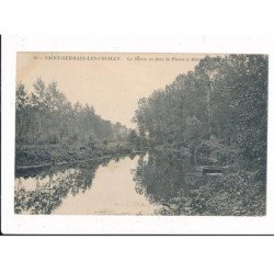 SAINT-GERMAIN-les-COUILLY: le morin en face la pierre à margot - très bon état