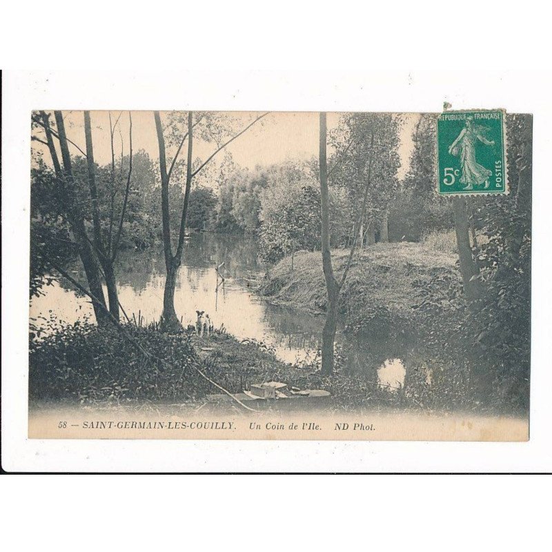SAINT-GERMAIN-les-COUILLY: un coin de l'ile - très bon état