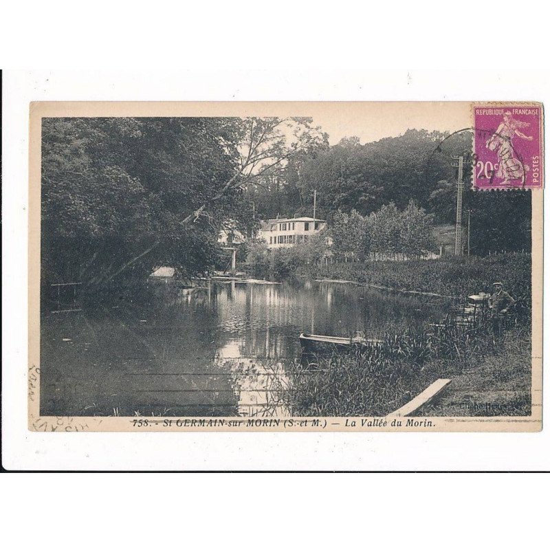 SAINT-GERMAIN-sur-MORIN: la vallée du morin - très bon état