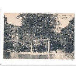 SAINT-GERMAIN-sur-MORIN: la vanne du moulin - très bon état