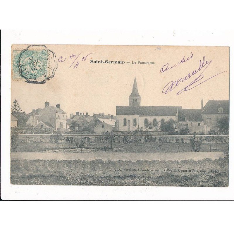 SAINT-GERMAIN: le panorama - très bon état