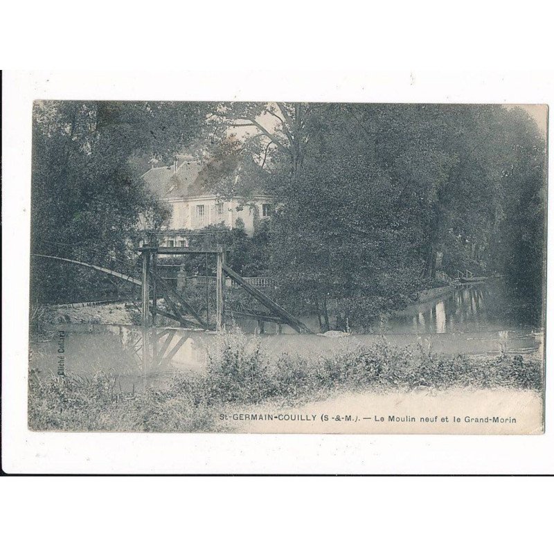 SAINT-GERMAIN-les-COUILLY: le moulin neuf et le grand-morin - très bon état
