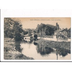 SAINT-GERMAIN-sur-MORIN: lavoir sur le morin - très bon état