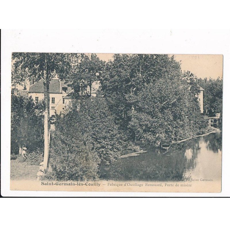 SAINT-GERMAIN-les-COUILLY: fabrique d'outillage renouard, porte de misère - très bon état