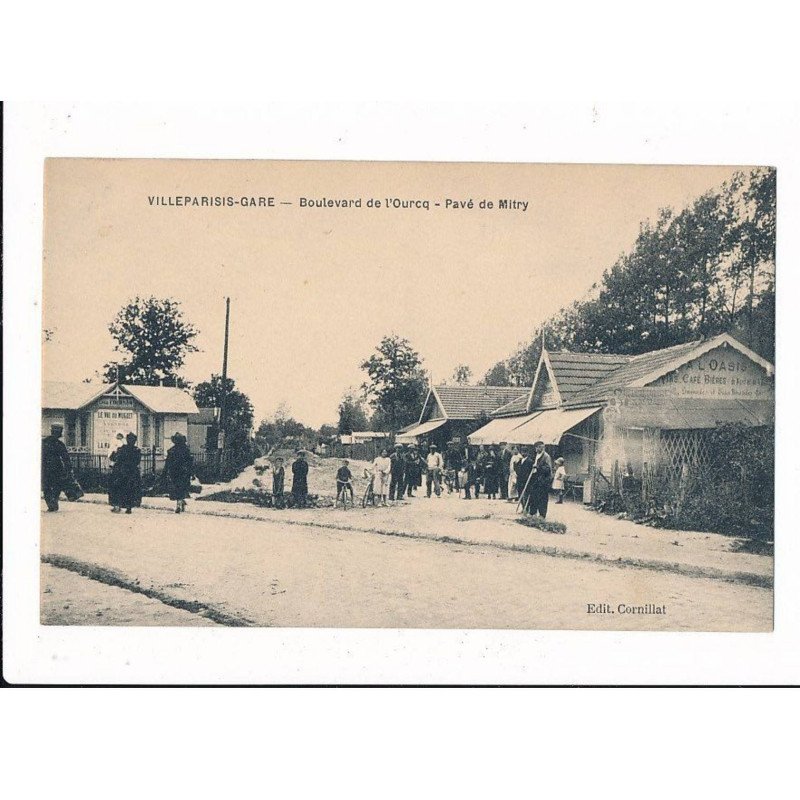 VILLEPARISIS-GARE: boulevard de l'ourcq, pavé de mitry - très bon état