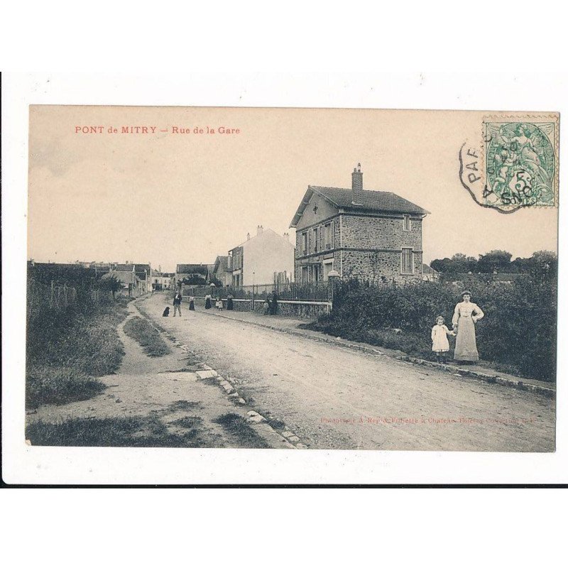 MITRY: pont de mitry, rue de la gare - très bon état