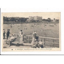 ARCACHON: nouvelles promenades vues de la jetée et le grand hôtel - très bon état