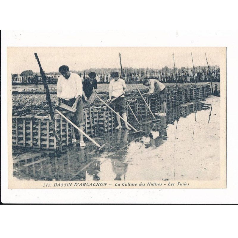 ARCACHON: la culture des huitres - très bon état
