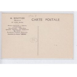 LE LUDE: mécanicien, place du champ-de-foire, machines agricoles modernes, vente échange réparation - très bon état