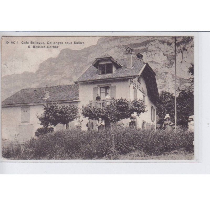 COLLONGE-sous-Salève: café bellevue, S. Kessler-corbaz - très bon état